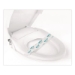 Sani/Shield Printed Toilet Seat Band, 16 x 1.5, Blue/White,