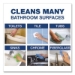 Cleaner with Bleach, 32 oz Bottles, 8 Bottles and 2 Trigger