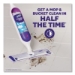 PowerMop Starter Kit, 15.4 x 5.3 White/Purple Cloth Head, 26