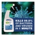 Cleaner with Bleach, 32 oz Bottles, 8 Bottles and 2 Trigger