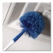 Flo-Pac Round Duster with Soft Flagged PVC Bristles, 7", Blu