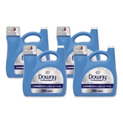 Commercial Liquid Fabric Softener, Clean and Fresh Scent, 14