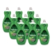 Dish Soap Liquid, Green Scent, 32.5 oz Bottle, 9/Carton