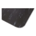 Cushion-Step Marbleized Rubber Mat, Rectangular, Black Smoot