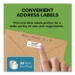 LW Address Labels, 0.75" x 2", White, 500 Labels/Roll, 6 Rol