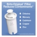 Small 6-Cup Water Filter Pitcher with 1 Standard Filter, Den