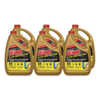 Pro-Strength Full Clog Destroyer Plus PipeGuard, Gel, 80 oz