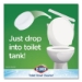 Ultra Clean Toilet Tablets Bleach, 3.5 oz Tablet, 2/Pack, 6