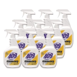 Multi-Surface Cleaner, Lemon Scent, 32 oz Spray Bottle, 9/Ca