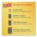 OdorShield Quick-Tie Small Trash Bags, Tie-Flap, 4 gal, Febr
