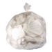 High-Density Waste Can Liners, 45 gal, 14 mic, 40" x 48", Na