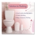 Scensibles Personal Disposal Bags, 3.38" x 2" x 9.75", Pink,