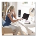 QuietSet Personal Table Fan, 4 Speeds, Black