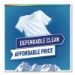 Free and Clear Liquid Laundry Detergent, 58 Loads, Unscented