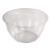 PLA Salad Bowls, 16 oz, 5.4" dia x 2.7"h, Clear, Plastic, 45