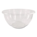 PLA Salad Bowls, 32 oz, 6.7" dia x 3.3" h, Clear, Plastic, 6