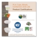 PLA Salad Bowl Lids, 6.8" dia x 0.8" h, Clear, Plastic, 600/