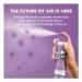 Air Sanitizer Spray, Lavender Sky Scent, 10 oz Aerosol Spray
