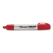 King Size Permanent Marker, Broad Chisel Tip, Red, Dozen
