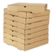 Corrugated Pizza Box, 14 x 14 x 2, Kraft, Cardboard, 50/Cart