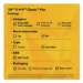 E-A-RClassic Plus Earplugs, 33 dB NRR, Large, Yellow Cylindr
