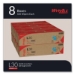 L30 Towels, POP-UP Box, 16.4 x 9.8, White, 100/Box, 8 Boxes/