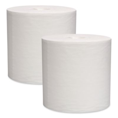 L30 Towels, Center-Pull Roll, 9.8 x 15.2, White, 300/Roll, 2