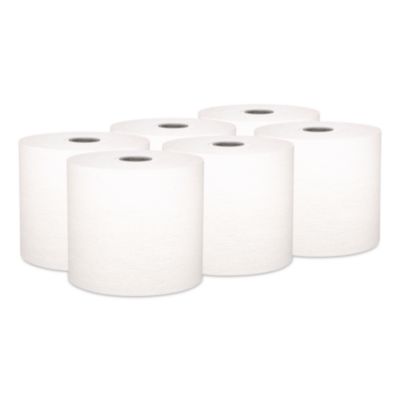 Hard Roll Paper Towels with Premium Absorbency Pockets with
