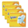 Dusters Refill, Dust Lock Fiber, 2" x 6", Light Blue, 18/Box
