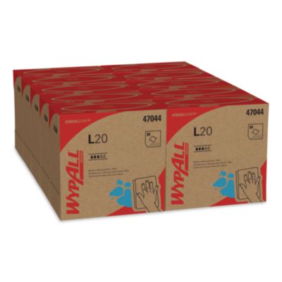 L20 Towels, POP-UP Box, 4-Ply, 9.1 x 16.8, Unscented, White,