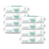 Sensitive Baby Wipes, 1-Ply, 6.8 x 7, Unscented, White, 56/P