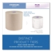 100% Recycled Hard Roll Paper Towels, 1-Ply, 8" x 900 ft, Br