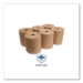 Hardwound Roll Towels, 1-Ply, 8" x 800 ft, Brown, 6 Rolls/Ca