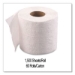 Small Roll Bath Tissue, Septic Safe, 1-Ply, White, 1,500 She