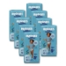 Little Swimmers, Size 5-6, 32 lbs and Up, 10/Pack, 8 Packs/C