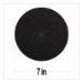 Resinite Floor Surfacing Disc, 7" Diameter, Black, 300/Carto