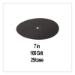 Regalite Floor Surfacing Hookit Discs, 7" Diameter, Purple,