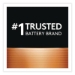 Coppertop Alkaline D Batteries, 72/carton