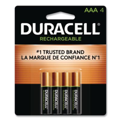 Rechargeable Staycharged Nimh Batteries, Aaa, 4/pack