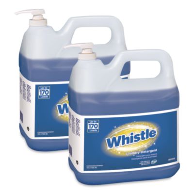 Whistle Laundry Detergent (HE), Floral Scent, 2 gal Bottle,