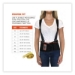 ProFlex 2000SF High-Performance Spandex Back Support Brace,