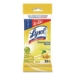 Disinfecting Wipes Flatpacks, 1-Ply, 6.69 x 7.87, Lemon and