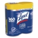 Disinfecting Wipes, 1-Ply, 7 x 7.25, Lemon and Lime Blossom,