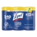 Disinfecting Wipes, 1-Ply, 7 x 7.25, Lemon and Lime Blossom,