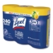 Disinfecting Wipes, 1-Ply, 7 x 7.25, Lemon and Lime Blossom,