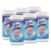 Disinfecting Wipes, 1-Ply, 7 x 7.25, Crisp Linen, White, 80