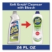 Antibacterial Surface Cleanser with Bleach, 24 oz Bottle, 8/