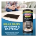 E-tronic Wipes, 1-Ply, 7 x 8, White, 30/Canister, 4 Canister