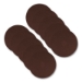 EcoPrep EPP Specialty Pad, 15" Diameter, Maroon, 10/Carton
