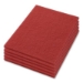 Buffing Pads, 14 X 20, Red, 5/carton